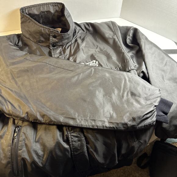 Vintage Pepsi- Cola Black Bomber Jacket - Picture 7 of 12